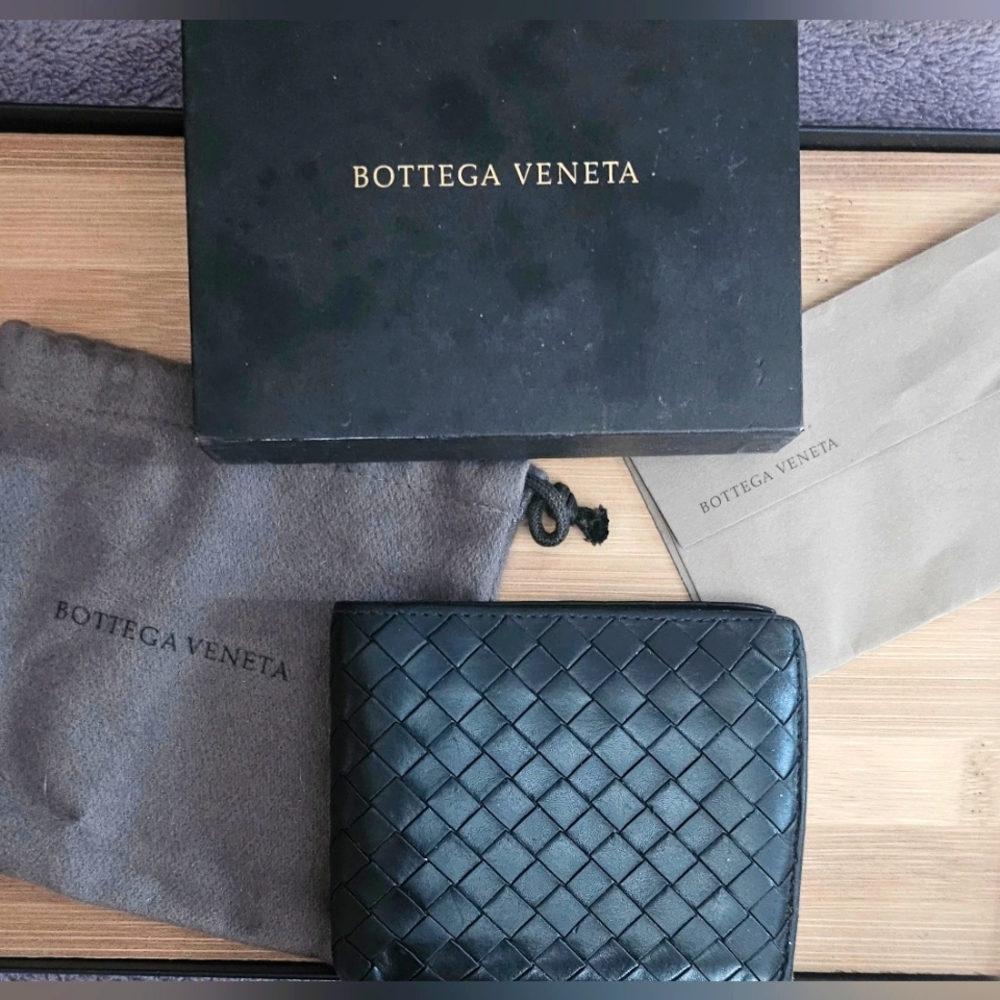 Bottega Veneta Woven Leather Wallet